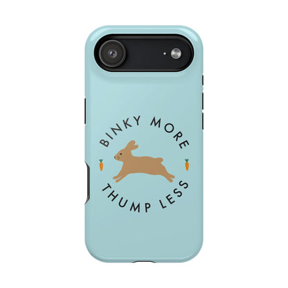Binky Bunny Magnetic Phone Case (Pastel Blue)