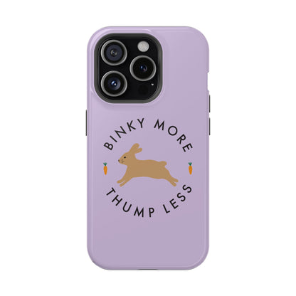 Binky Bunny Magnetic Phone Case (Pastel Purple)