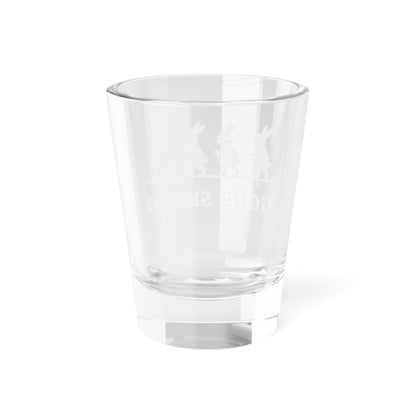 Gone Skiing 1.5oz Shot Glass