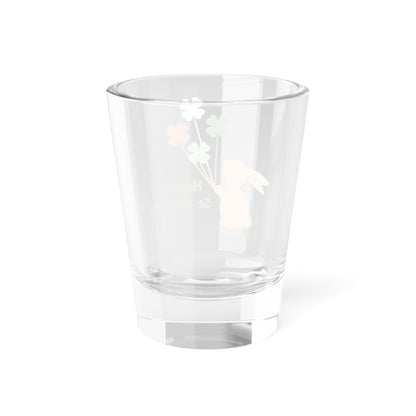 Hoppy St. Patrick's Day 1.5oz Shot Glass