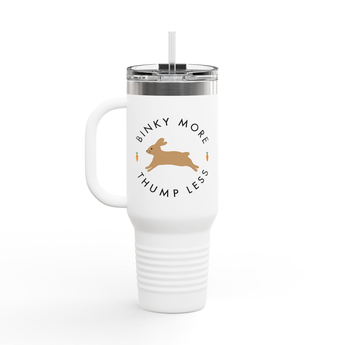 Binky Bunny 40oz Travel Mug