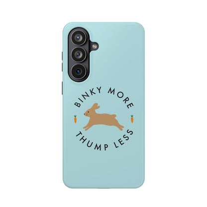 Binky Bunny Magnetic Phone Case (Pastel Blue)