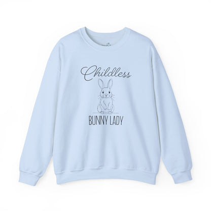 Childless Bunny Lady Crewneck Sweatshirt