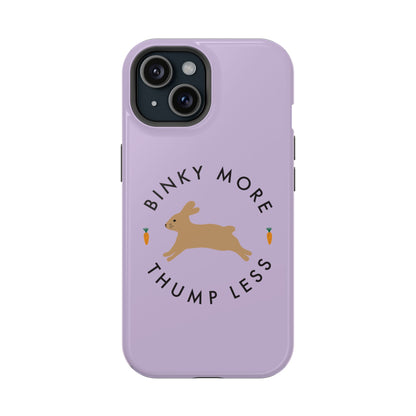 Binky Bunny Magnetic Phone Case (Pastel Purple)