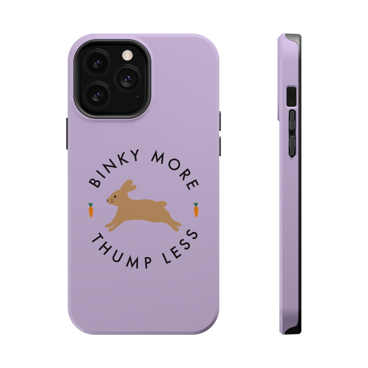 Binky Bunny Magnetic Phone Case (Pastel Purple)