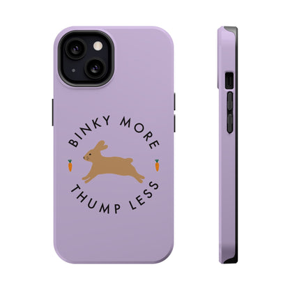 Binky Bunny Magnetic Phone Case (Pastel Purple)