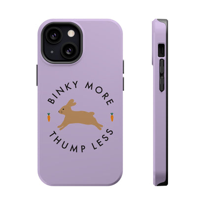 Binky Bunny Magnetic Phone Case (Pastel Purple)
