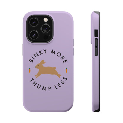 Binky Bunny Magnetic Phone Case (Pastel Purple)