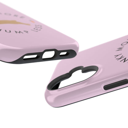 Binky Bunny Magnetic Phone Case (Pastel Pink)