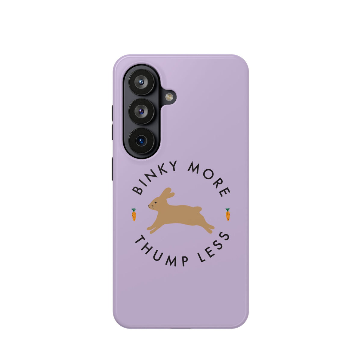 Binky Bunny Magnetic Phone Case (Pastel Purple)