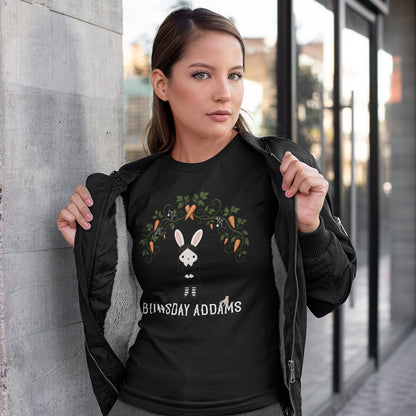 Bunsday Addams Women's Fitted Tee