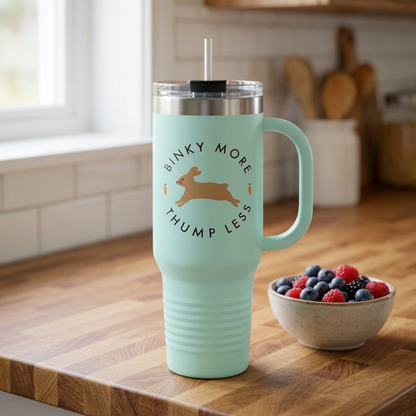 Binky Bunny 40oz Travel Mug