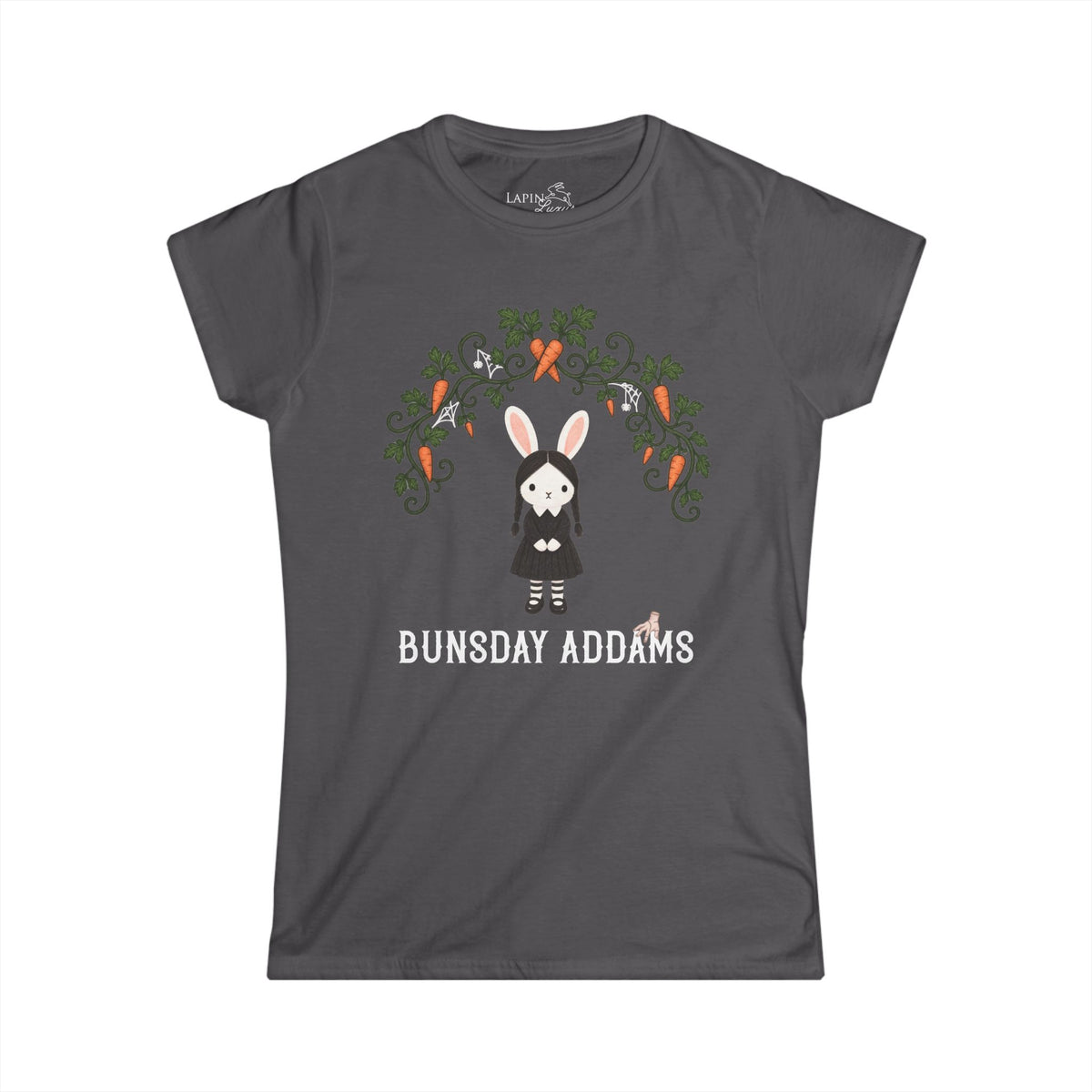 Bunsday Addams Women's Fitted Tee