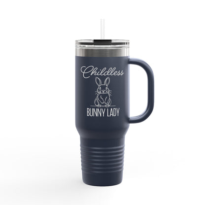 Childless Bunny Lady 40oz Travel Mug