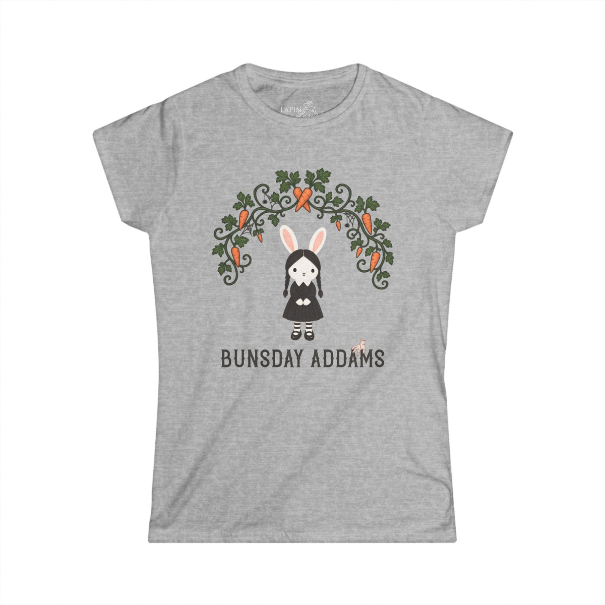 Bunsday Addams Women's Fitted Tee