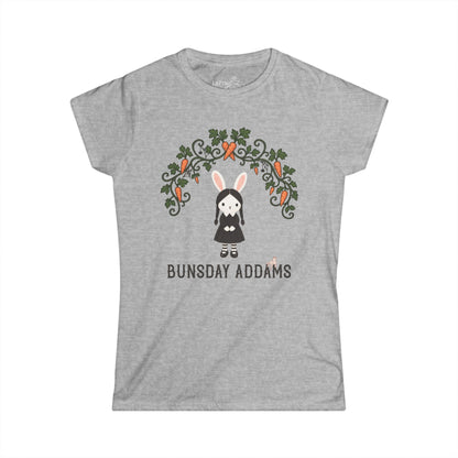 Bunsday Addams Women's Fitted Tee