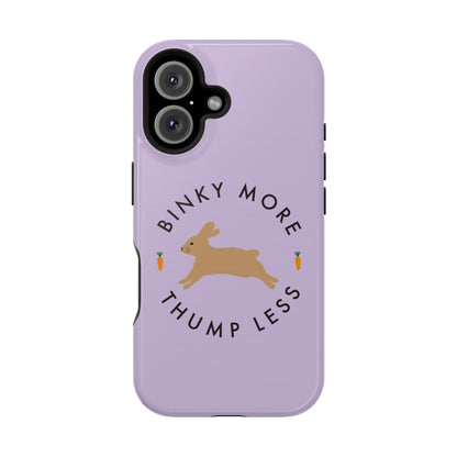 Binky Bunny Magnetic Phone Case (Pastel Purple)