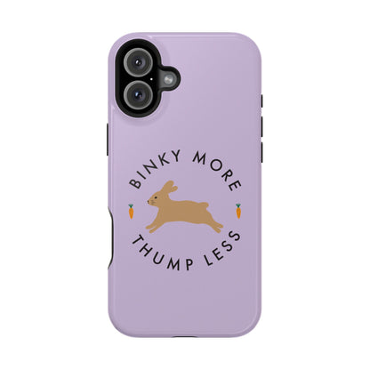 Binky Bunny Magnetic Phone Case (Pastel Purple)