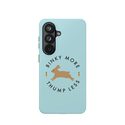 Binky Bunny Magnetic Phone Case (Pastel Blue)
