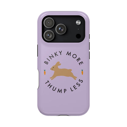 Binky Bunny Magnetic Phone Case (Pastel Purple)