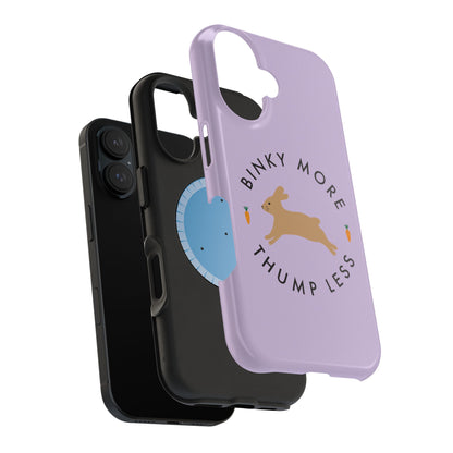 Binky Bunny Magnetic Phone Case (Pastel Purple)