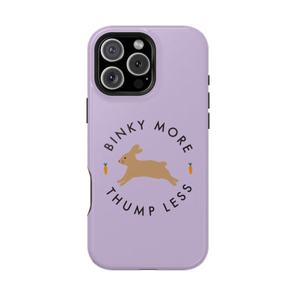 Binky Bunny Magnetic Phone Case (Pastel Purple)
