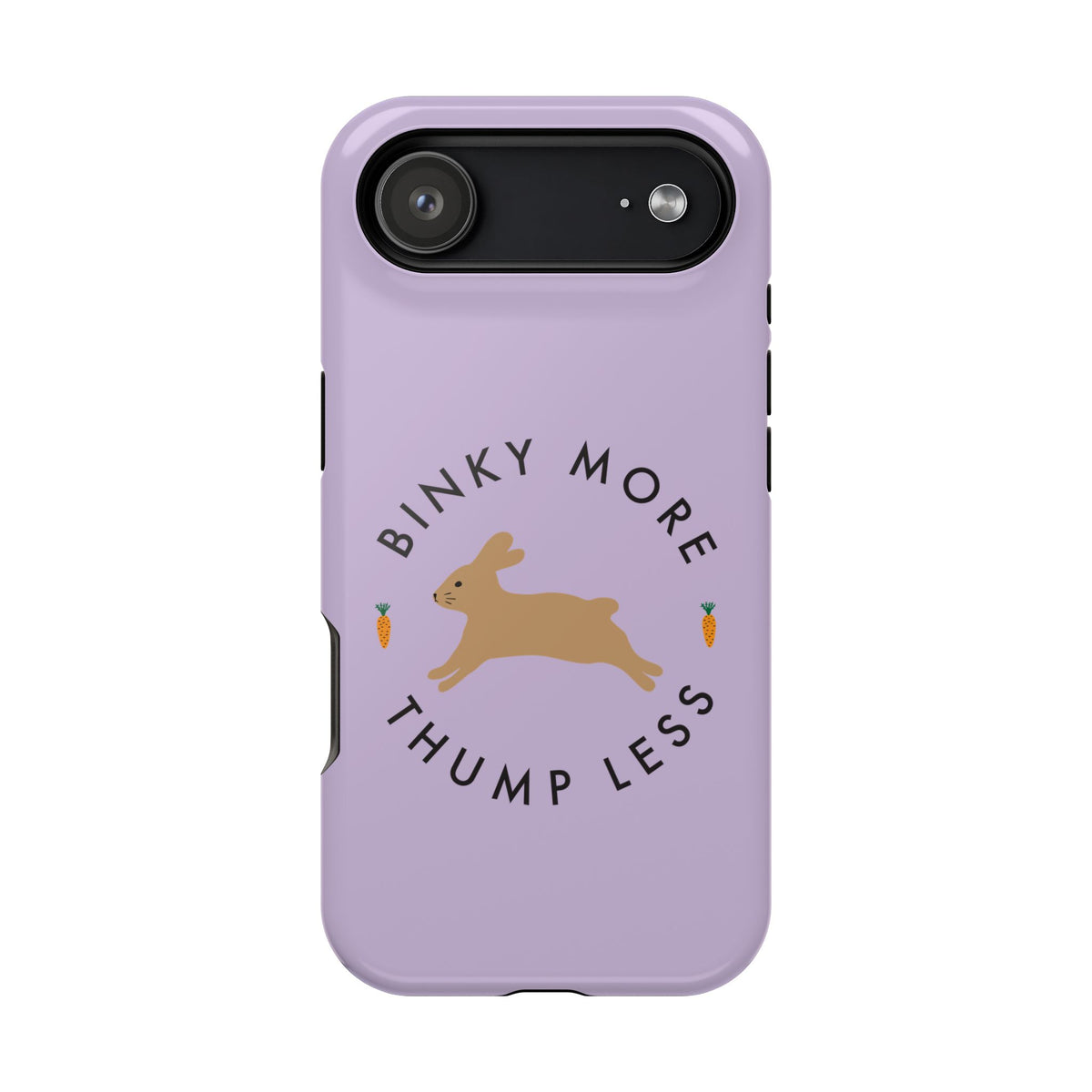 Binky Bunny Magnetic Phone Case (Pastel Purple)