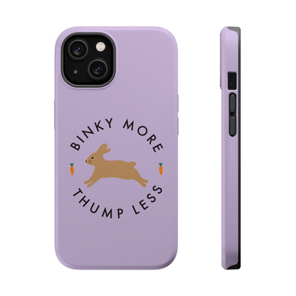 Binky Bunny Magnetic Phone Case (Pastel Purple)