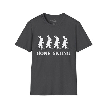 Bunnies Gone Skiing Unisex Tee