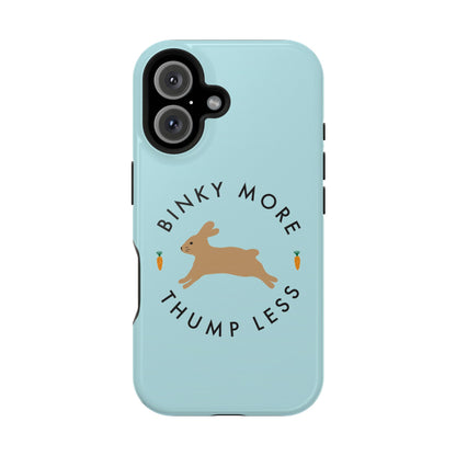 Binky Bunny Magnetic Phone Case (Pastel Blue)